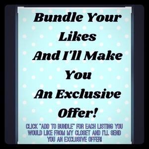 Bundle for special offer!